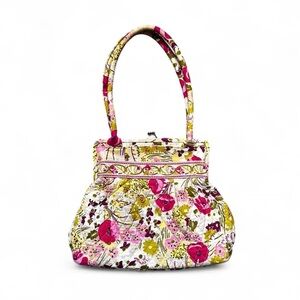 Make Me Blush Floral Print Vera Bradley Handbag